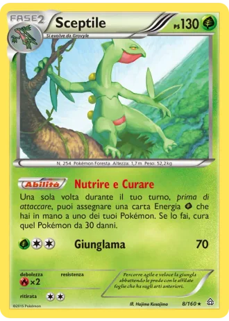 Sceptile #8/160 — Scontro Primordiale