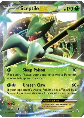 Sceptile EX #7/98 — Ancient Origins