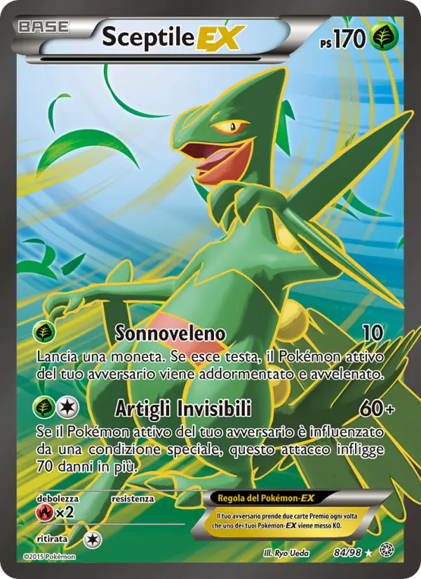 Sceptile EX #84 — Antiche Origini