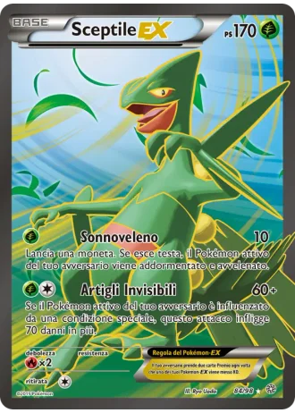 Sceptile EX #84 — Antiche Origini