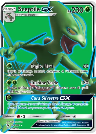 Sceptile GX #196/214 — Tuoni Perduti