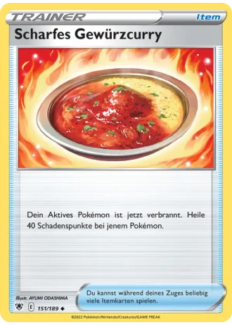 Scharfes Gewürzcurry #151/189 — Astralglanz