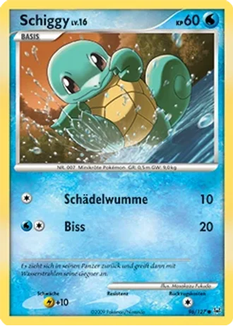 Schiggy #96/127 — Platin