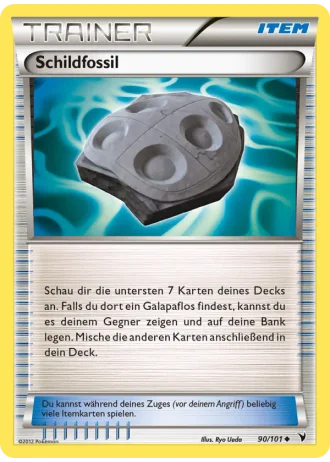 Schildfossil #90/101 — Königliche Siege