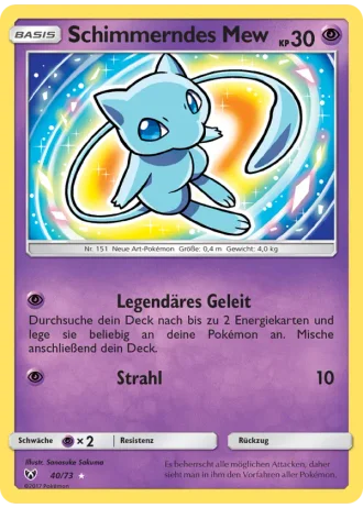 Schimmerndes Mew #40 — Schimmernde Legenden