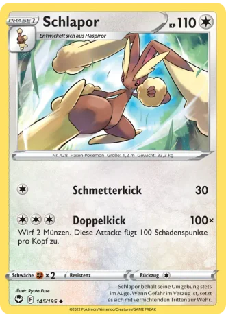 Schlapor #145/195 — Silberne Sturmwinde