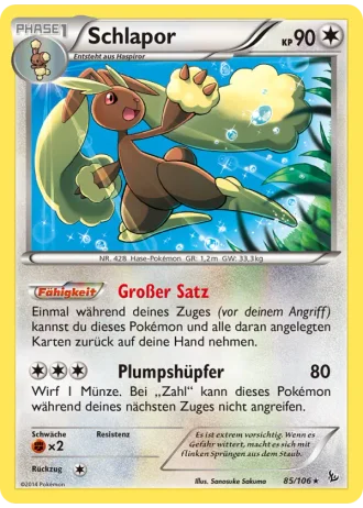 Schlapor #85/106 — Flammenmeer