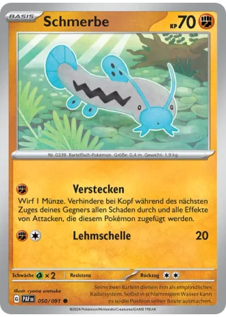 Schmerbe #050/91 — Paldeas Schicksale
