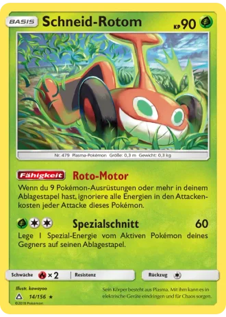 Schneid-Rotom #14/156 — Ultra-Prisma