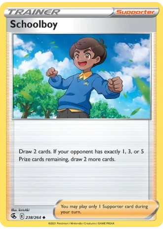 Schoolboy #238/264 — Fusion Strike