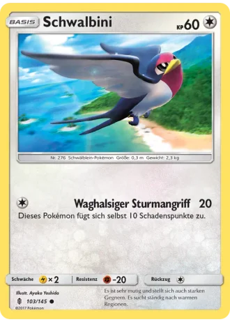 Schwalbini #103/145 — Stunde der Wächter