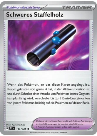 Schweres Staffelholz #151/162 — Gewalten der Zeit