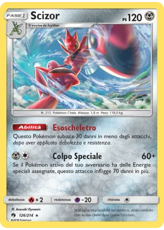 Scizor #126/214 — Tuoni Perduti
