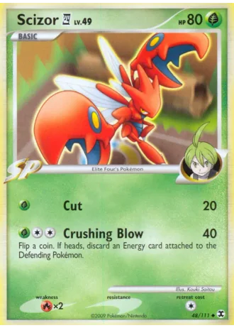 Scizor 4 #48/111 — Rising Rivals