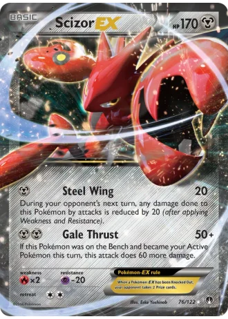 Scizor EX #76/122 — BREAKpoint