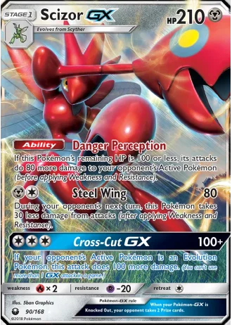 Scizor GX #90/168 — Celestial Storm