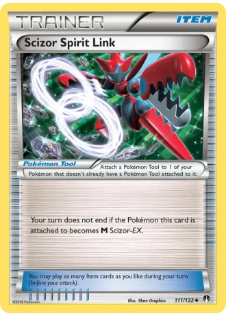 Scizor Spirit Link #111/122 — BREAKpoint