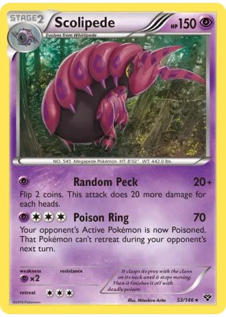 Scolipede #53/146 — XY