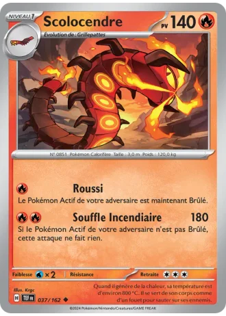 Scolocendre #037/162 — Forces Temporelles