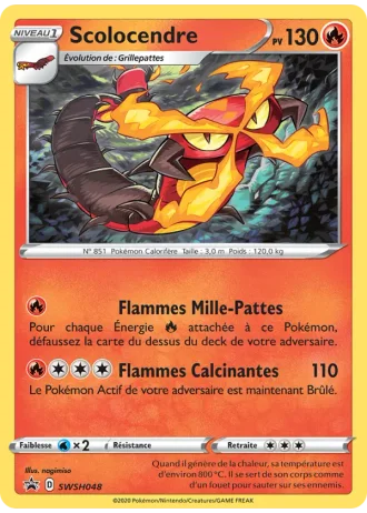 Scolocendre SWSH048 — Épée & Bouclier Promos