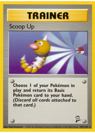 Scoop Up #107/130 — Base Set 2