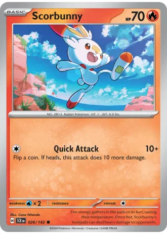 Scorbunny #026 — Stellar Crown