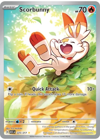 Scorbunny #225 — Ascended Heroes