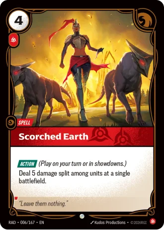 Scorched Earth #006/167 — Radiance