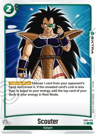 Scouter  FB03-076 — Raging Roar (FB03)