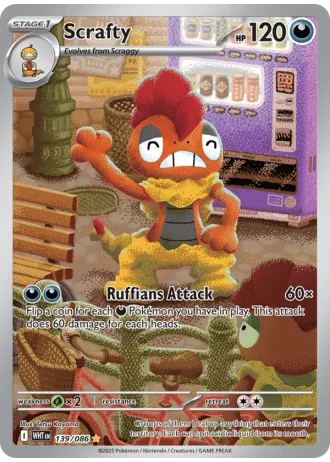 Scrafty #139 — White Flare