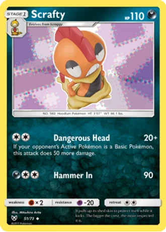 Scrafty #51 — Shining Legends