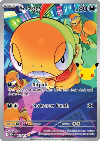 Scraggy #140/128 — 30th Celebration