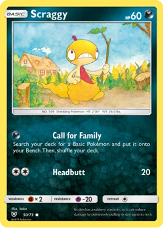 Scraggy #50 — Shining Legends