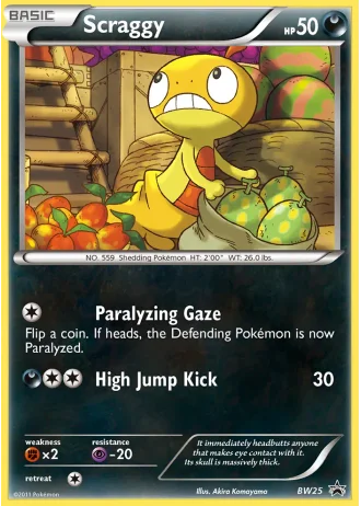 Scraggy BW25 — Black & White Promos