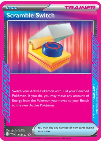 Scramble Switch #186/191 — Surging Sparks