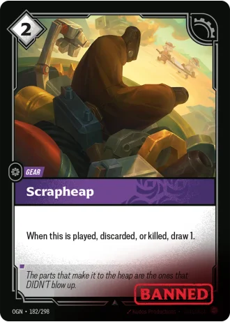 Scrapheap #182/298 — Origins