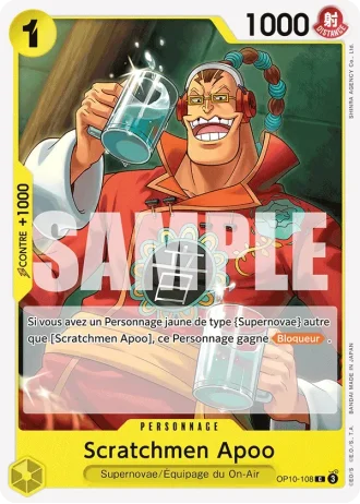 Scratchmen Apoo (OP10-108) — Sang Royal (OP10)