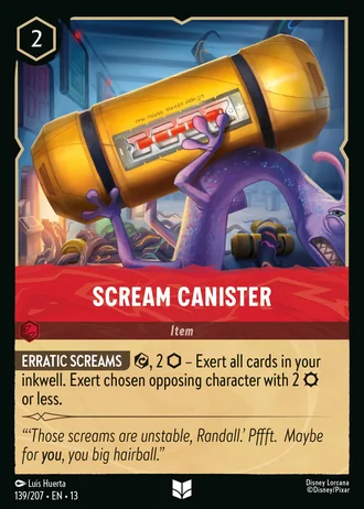 Scream Canister #139/261 — Attack of the Vine!
