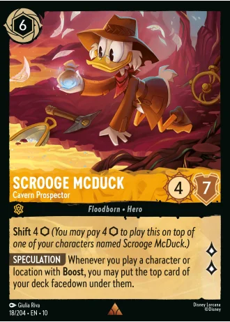 Scrooge McDuck - Cavern Prospector #18/204 — Whispers in the Well