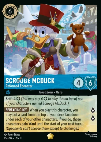 Scrooge McDuck - Reformed Ebenezer #152/204 — Winterspell