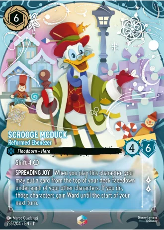 Scrooge McDuck - Reformed Ebenezer #235/204 — Winterspell