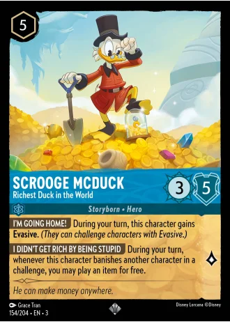 Scrooge McDuck - Richest Duck in the World #154/204 — Into the Inklands