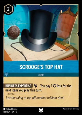 Scrooge's Top Hat #166/204 — Into the Inklands
