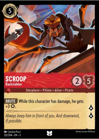 Scroop - Backstabber #122/204 — Into the Inklands