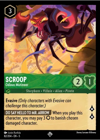 Scroop - Odious Mutineer #82/204 — Shimmering Skies