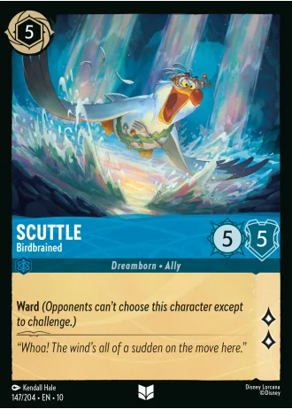 Scuttle - Birdbrained #147/204 — Whispers in the Well