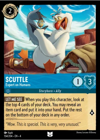 Scuttle - Expert on Humans #154/204 — Ursula's Return