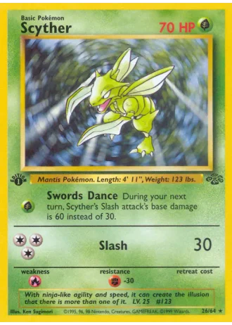Scyther #26 — Jungle