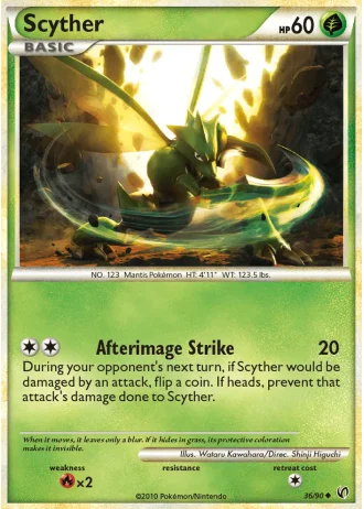 Scyther #36/90 — Senza Paura
