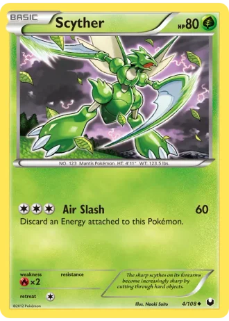 Scyther #4 — Dark Explorers